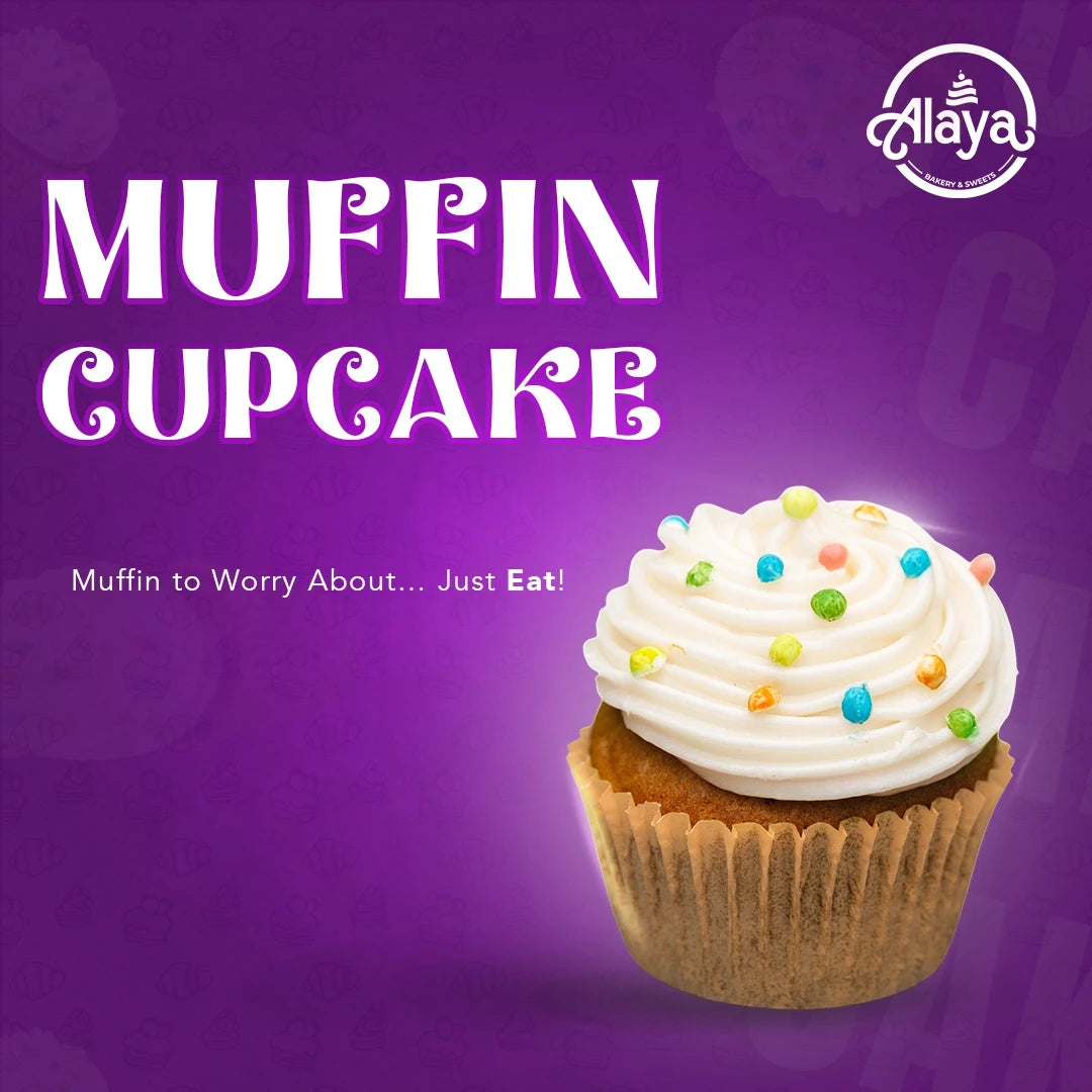 MUFFIN CUP CAKE - 6 Pieces
