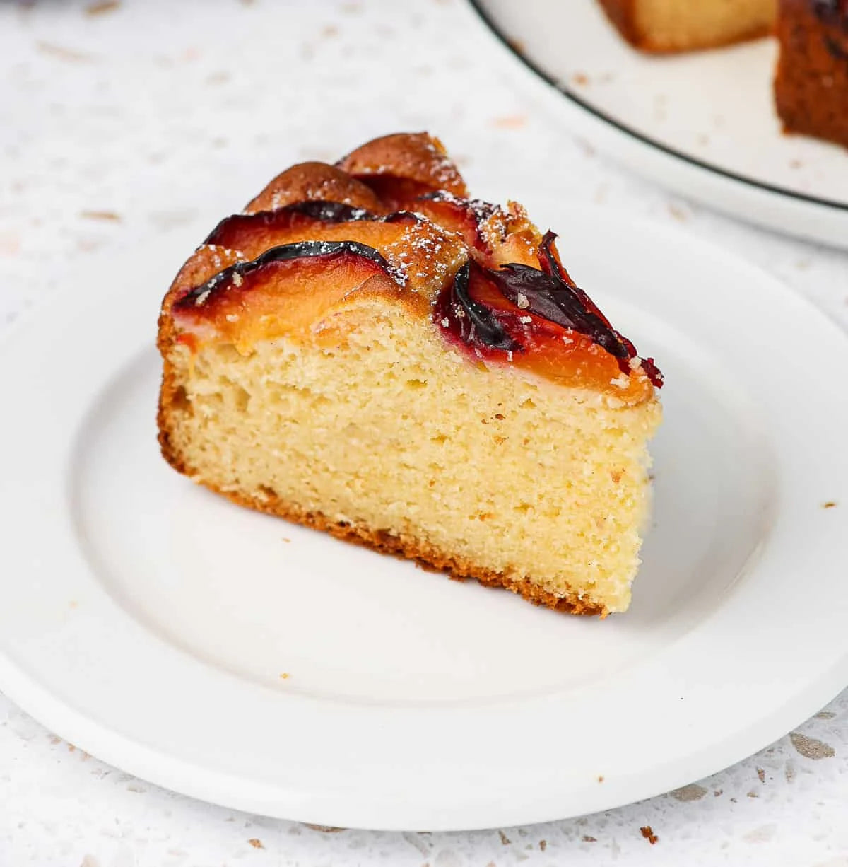 WHITE PLUM CAKE- 1 Piece